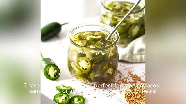 Video thumbnail for pickled jalapenos recipe