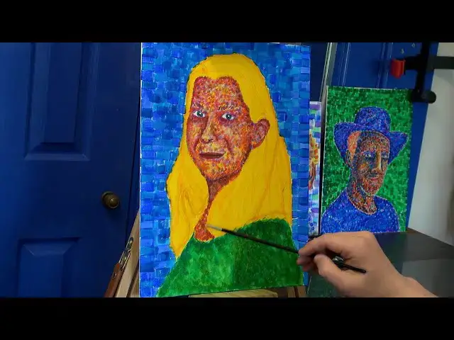 Video thumbnail for Flowered Lady by James Carter Art