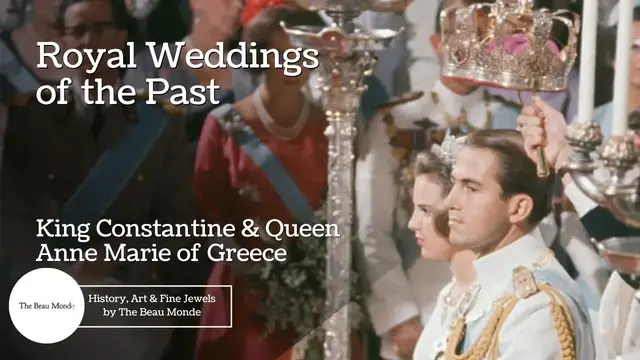 Video thumbnail for The Last Greek Royal Wedding 1964 - King Constantine & Queen Anne Marie of Greece - European Royals