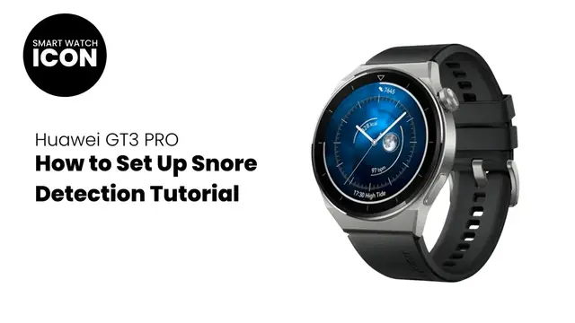 'Video thumbnail for Huawei GT3 pro how to set up snore detection '