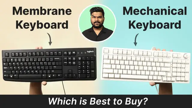 Video thumbnail for Membrane vs Mechanical Keyboard: Which is Best to Buy?