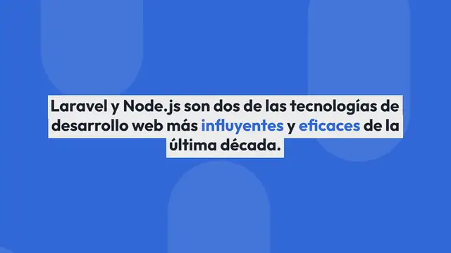 Video thumbnail for Laravel vs Node: Una Comparación Cara a Cara