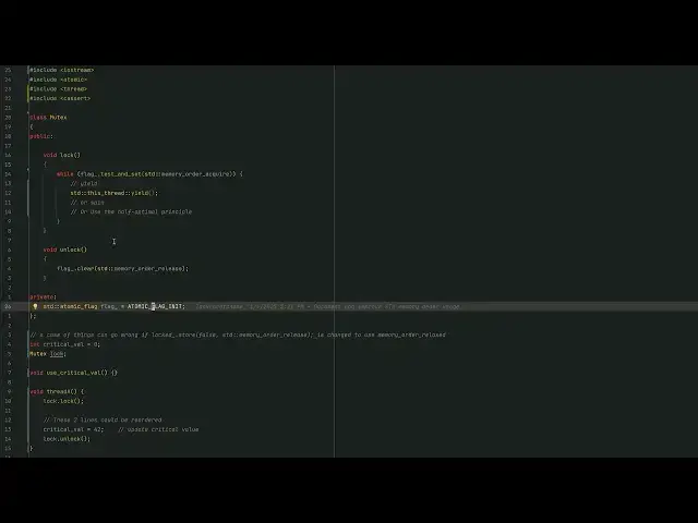 Video thumbnail for Quant Dev C++ Interview Question: Implement Mutex