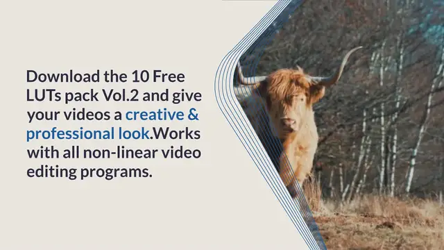 Video thumbnail for 10 Free LUTs Pack Vol. 2 For Creative Color Grading