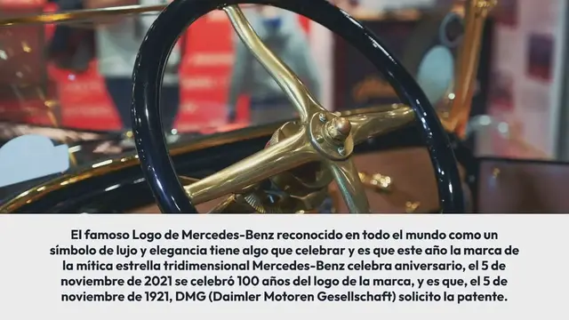 Video thumbnail for EL LOGO DE MERCEDES-BENZ CUMPLE 100 AÑOS