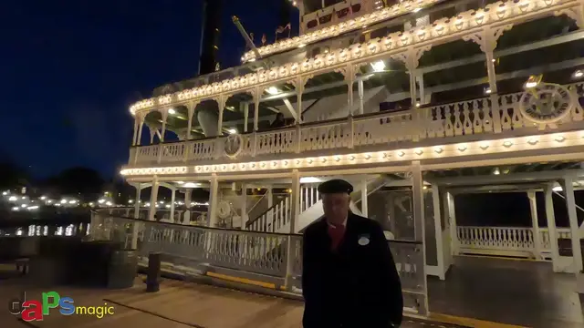 Video thumbnail for Full POV: Mark Twain Riverboat at Night | Disneyland Resort