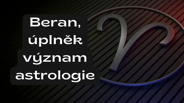 Video thumbnail for Beran, úplněk význam astrologie