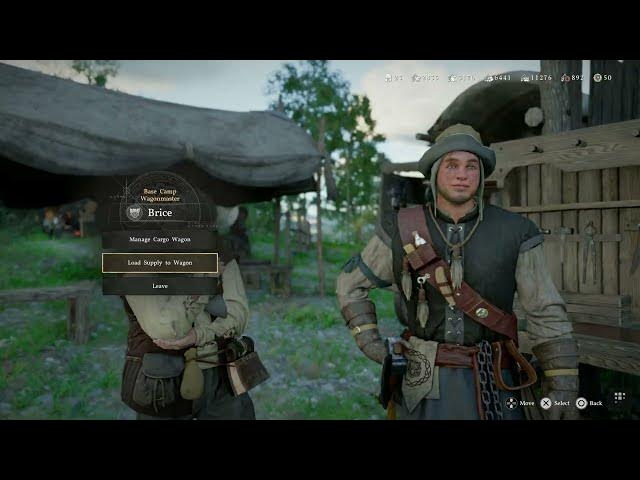 Video thumbnail for Crimson Desert - Ch 5. Camp: Report To Brice | Listen To Requests (Alec, Conrad, Wynstan) | PS5 Pro