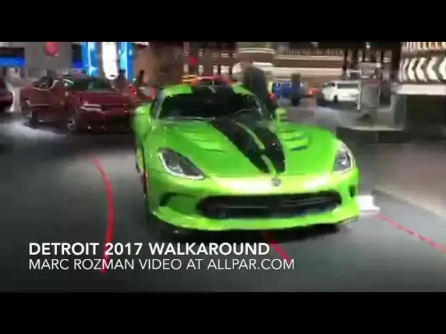 Video thumbnail for 2017 Detroit Auto Show walk-through