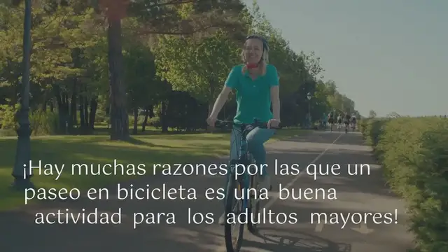 Video thumbnail for Los beneficios de montar en bicicleta para personas mayores: consejos sobre ciclismo y adultos: