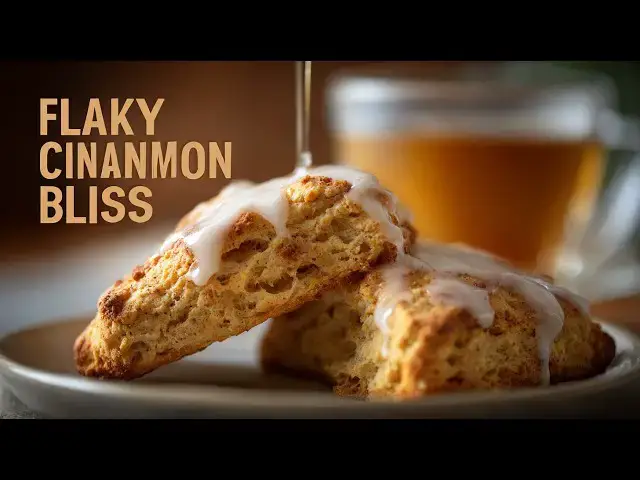 Video thumbnail for Easy Cinnamon Scones from Scratch | Flaky & Buttery Homemade Recipe