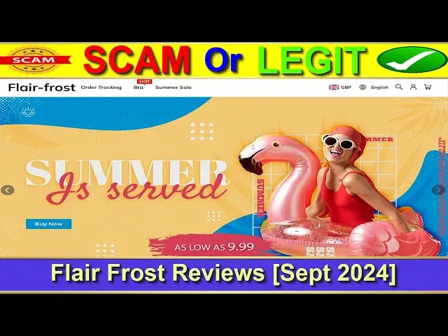 'Video thumbnail for Flair Frost Reviews (Sept 2024) - Is Flair-frost.co.uk A Scam Or Legit Site? Find Out! |'