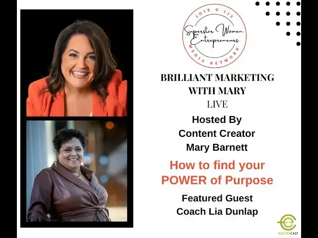 Video thumbnail for 211.  How to find your POWER of Purpose” with Coach Lia Dunlap