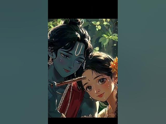 Video thumbnail for Divine Moments with Lord Krishna 💫 | Peace, Love & Bhakti Vibes ✨ | #Shorts #radhakrishna #radha