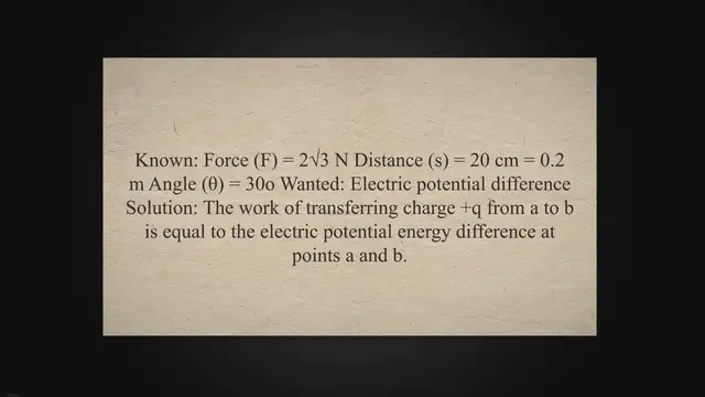 Video thumbnail for Potential difference equation