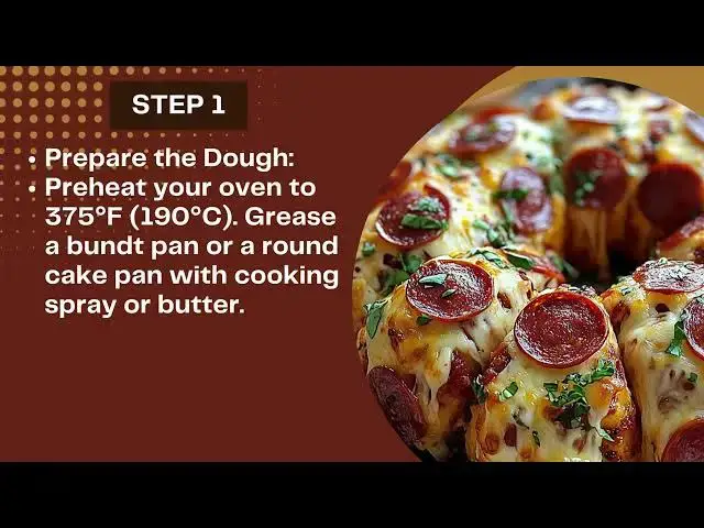Video thumbnail for Pepperoni Pizza Monkey Bread