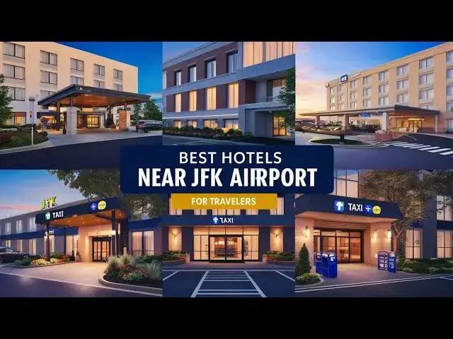 Video thumbnail for Best Hotels Near JFK Airport: Comfort and Convenience for Travelers