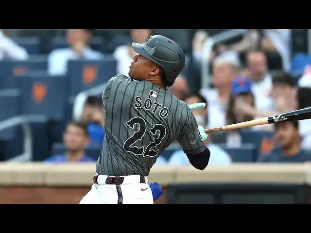 'Video thumbnail for Juan Soto's First 20 Home Runs of 2025!'