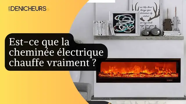 Video thumbnail for ⚡​🔥 Est-ce que la cheminée électrique chauffe vraiment ? ​🔌​