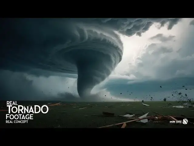 Video thumbnail for Real Tornadoes Footage – Raw Power of Nature’s Most Violent Storms