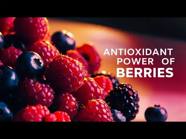 Video thumbnail for The Antioxidant Magic of Berries: Unlocking Their Health Benefits