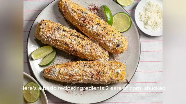 Video thumbnail for elotes recipe