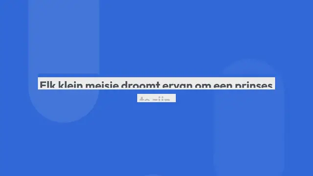 Video thumbnail for prinsessen spelletjes kinderfeestje: dat doe je zo! (met gratis downloads!)