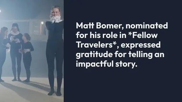 Video thumbnail for **2024 Emmy Nominees Reflect on Their Journeys and Share What's Next**