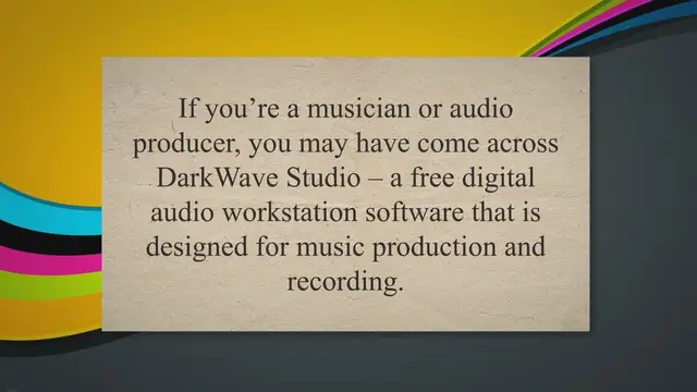 'Video thumbnail for Is DarkWave Studio Safe?'