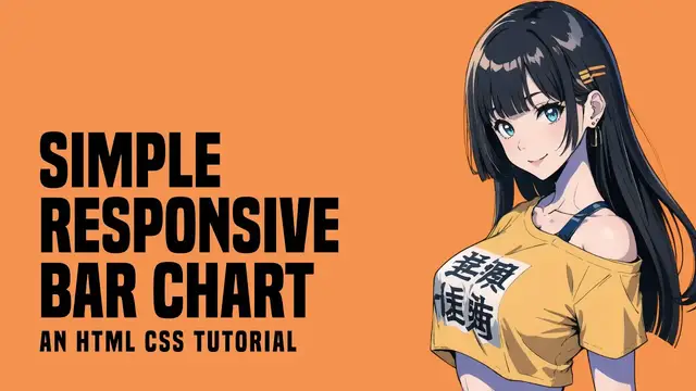 Video thumbnail for Simple Responsive Bar Chart In HTML CSS