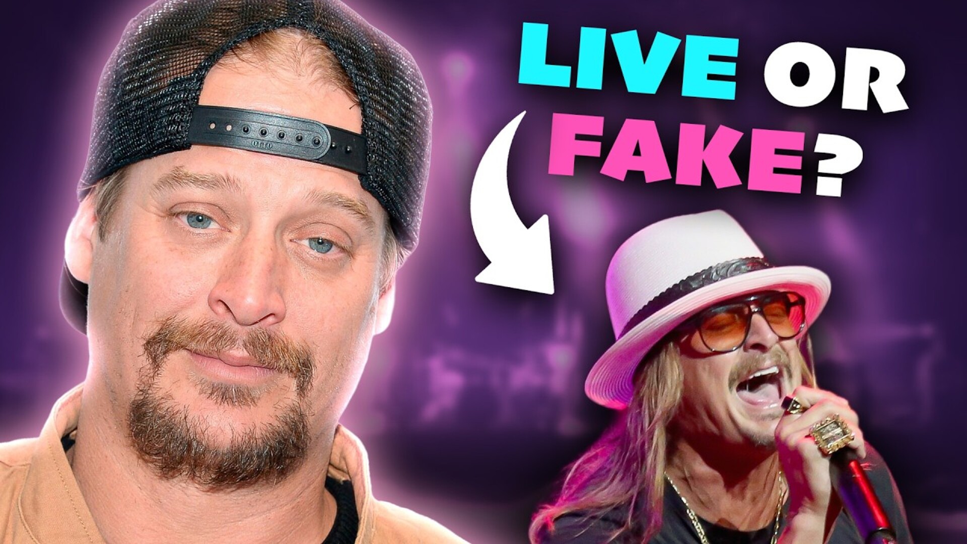 Video thumbnail for Kid Rock Fires Back On Lip-Sync Accusations