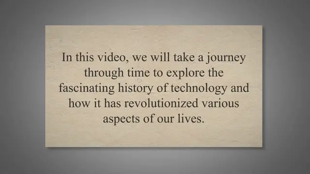 'Video thumbnail for Tech Talk: Unveiling the Evolution, Advancements, and Future of Technology'