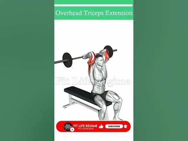 Video thumbnail for Barbell Triceps Exercises For Mass And Strength