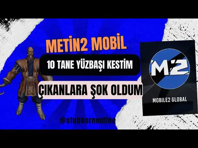 'Video thumbnail for Metin2 Mobil Tuva Serveri 10 Tane Yüzbaşı Kestim Çıkanlar Beni Şok Etti'