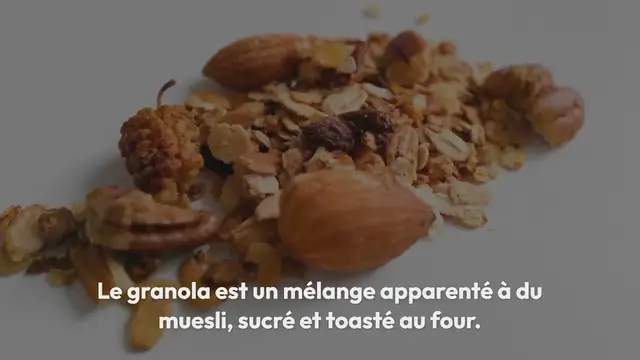 Video thumbnail for Granola « bien être » aux 3 flocons