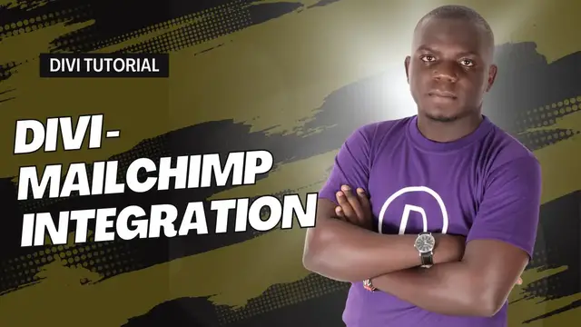 'Video thumbnail for How to Integrate Mailchimp to Divi - Step by Step Tutorial'
