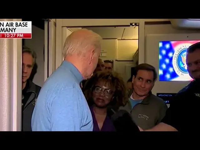 Video thumbnail for Wow: Biden Scolds Karine Jean-Pierre In Front Of Reporters - 'Sorry Sir'