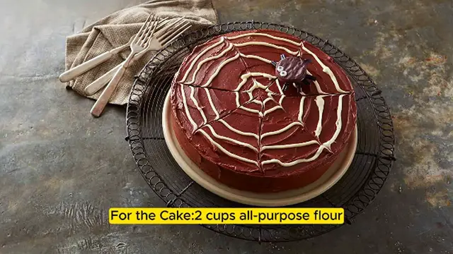 Video thumbnail for Haunting Spider Cake