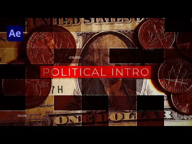 'Video thumbnail for How To Create a Political NEWS Intro - After Effects Tutorial'