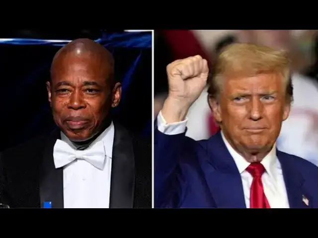 Video thumbnail for Democrat NYC Mayor Eric Adams Smacks Down Kamala Harris - Defends Trump