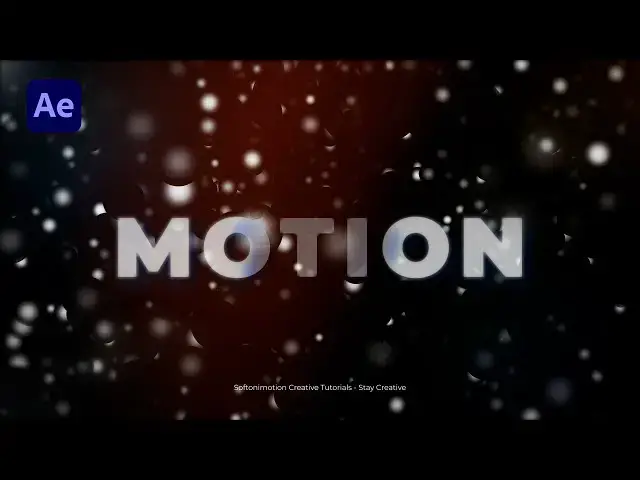 'Video thumbnail for How to Create SHATTER Motion Graphics for Text & Logos in After Effects Tutorial'