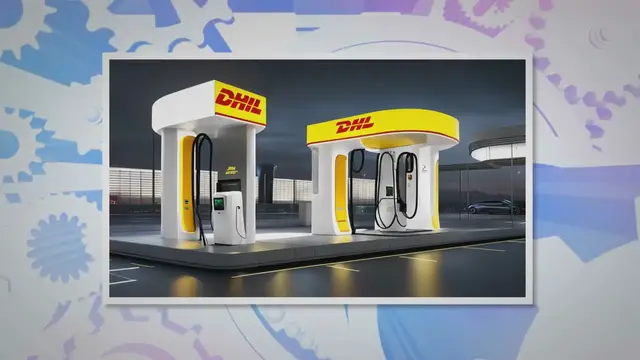 'Video thumbnail for DHL Express Upgrades Fleet with 415 Level 2 Chargers'