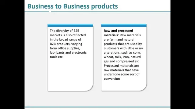Video thumbnail for Business to Business Basics