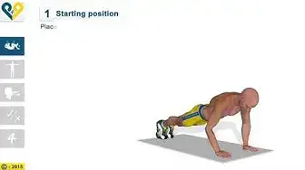 Video thumbnail for ضغط مع دوران الجسم Push up and rotation تمارين منزلية