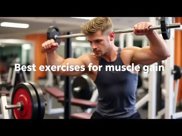 Video thumbnail for Best Exercises for Muscle Gain | Build Strength & Mass Fast
