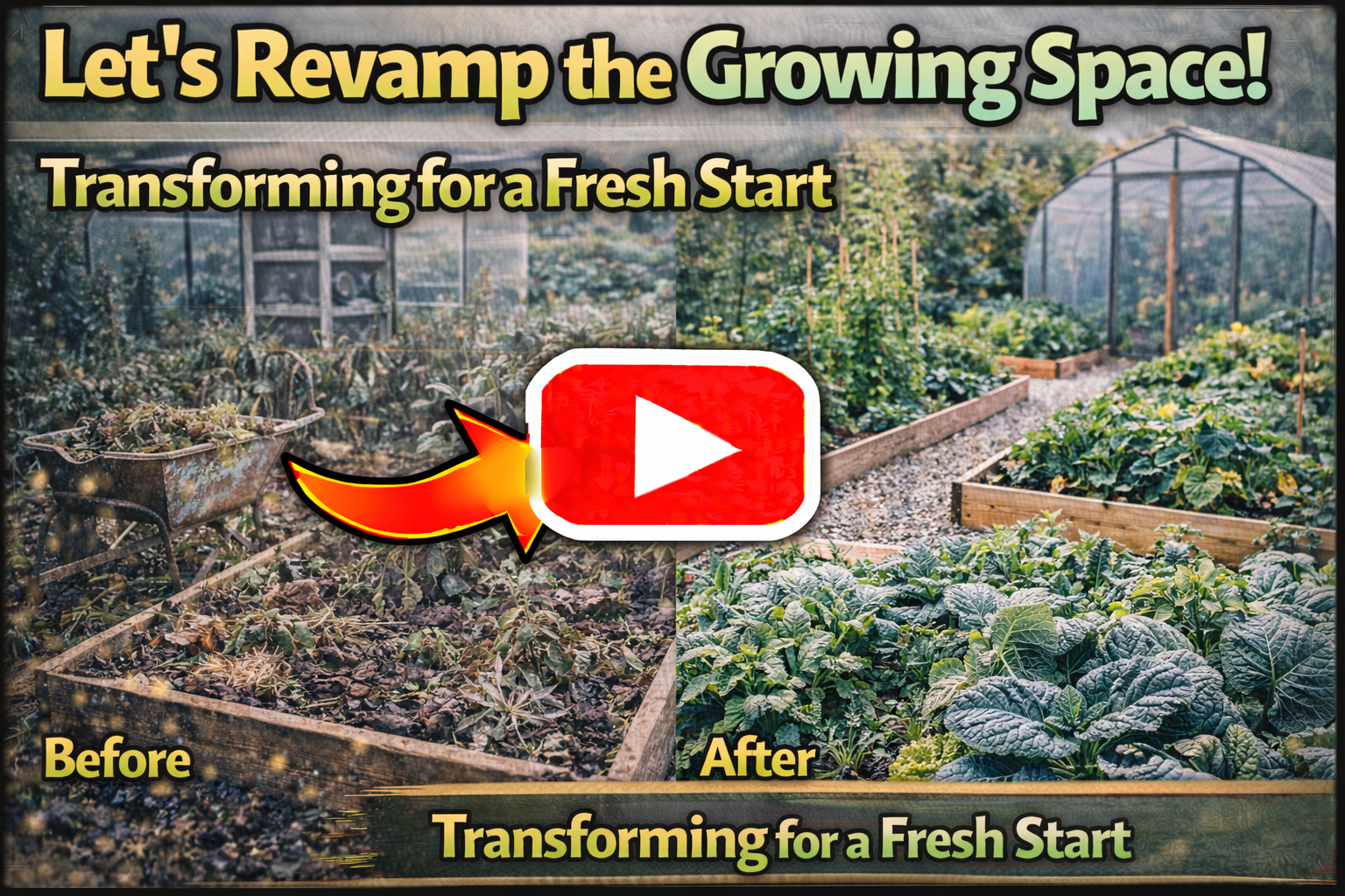 Video thumbnail for Let’s Revamp the Growing Space! | Transforming for a Fresh Start