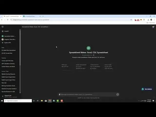 Video thumbnail for How to create an Excel File Template with data using ChatGPT