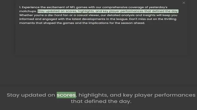 Video thumbnail for matchups. Stay updated on scores, highlights, and key player performances that defined the day. Whether you're a die-hard fan or a casual viewer, our detailed analysis and insights will keep you informed and engaged with the latest develo