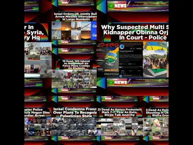 Video thumbnail for NewsReelThread @5pm 25-7