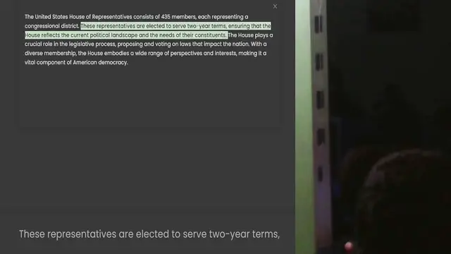 Video thumbnail for congressional district. These representatives are elected to serve two-year terms, ensuring that the House reflects the current political landscape and the needs of their constituents. The House plays a crucial role in the legislative pro
